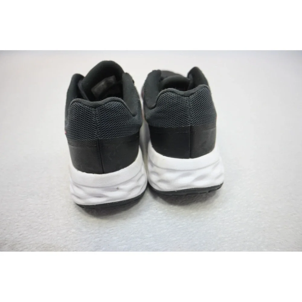 Nike Revolution 6 Next Nature Mens Size 9.5 Black Red DC3728-005 Running Shoe‎